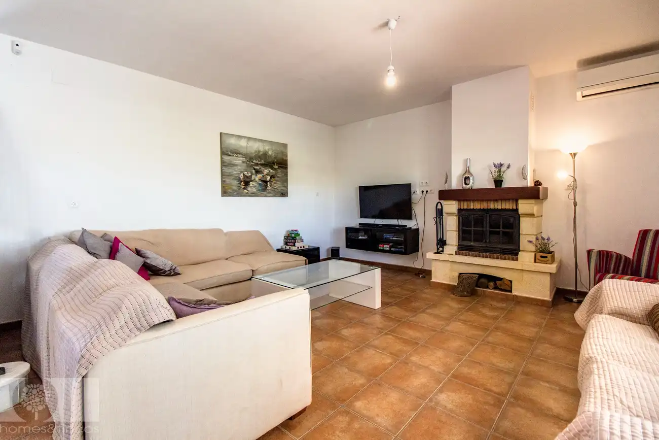 Living room of Houses for sale in Ayamonte  with Air Conditioner, Private garden and Terrace
