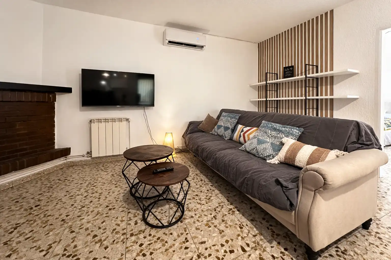 Sala de estar de Casa o chalet en venta en Zaragoza con Aire acondicionado, Calefacción y Jardín privado