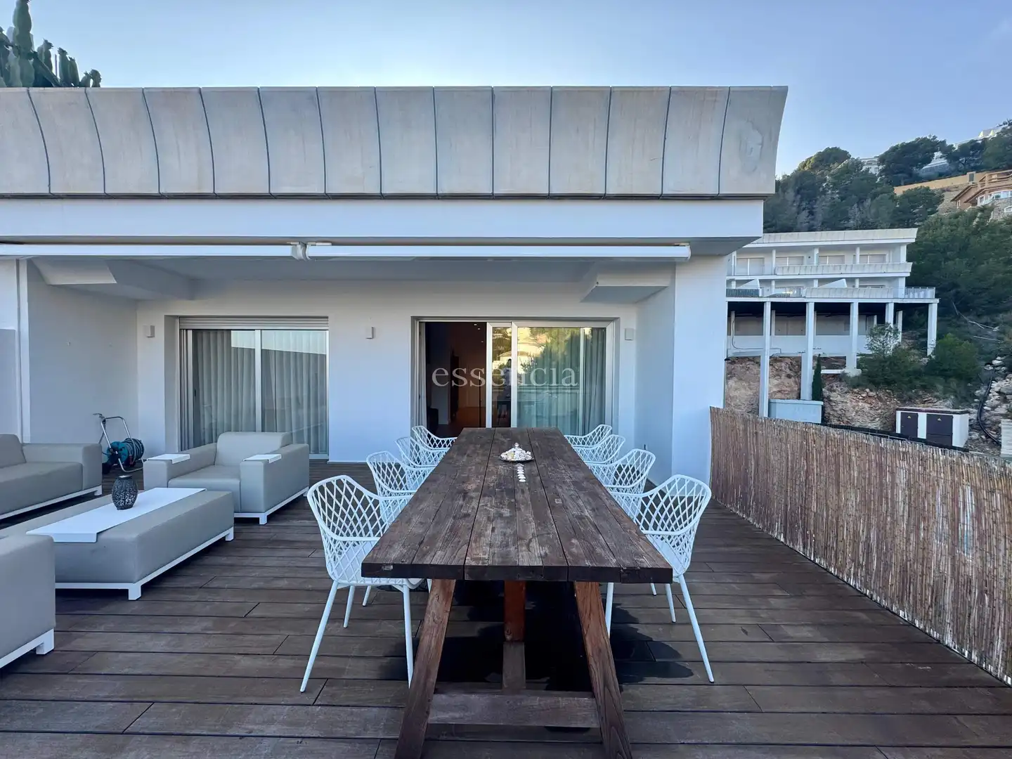 Terraza de Apartamento en venta en Altea con Amueblado y Piscina comunitaria