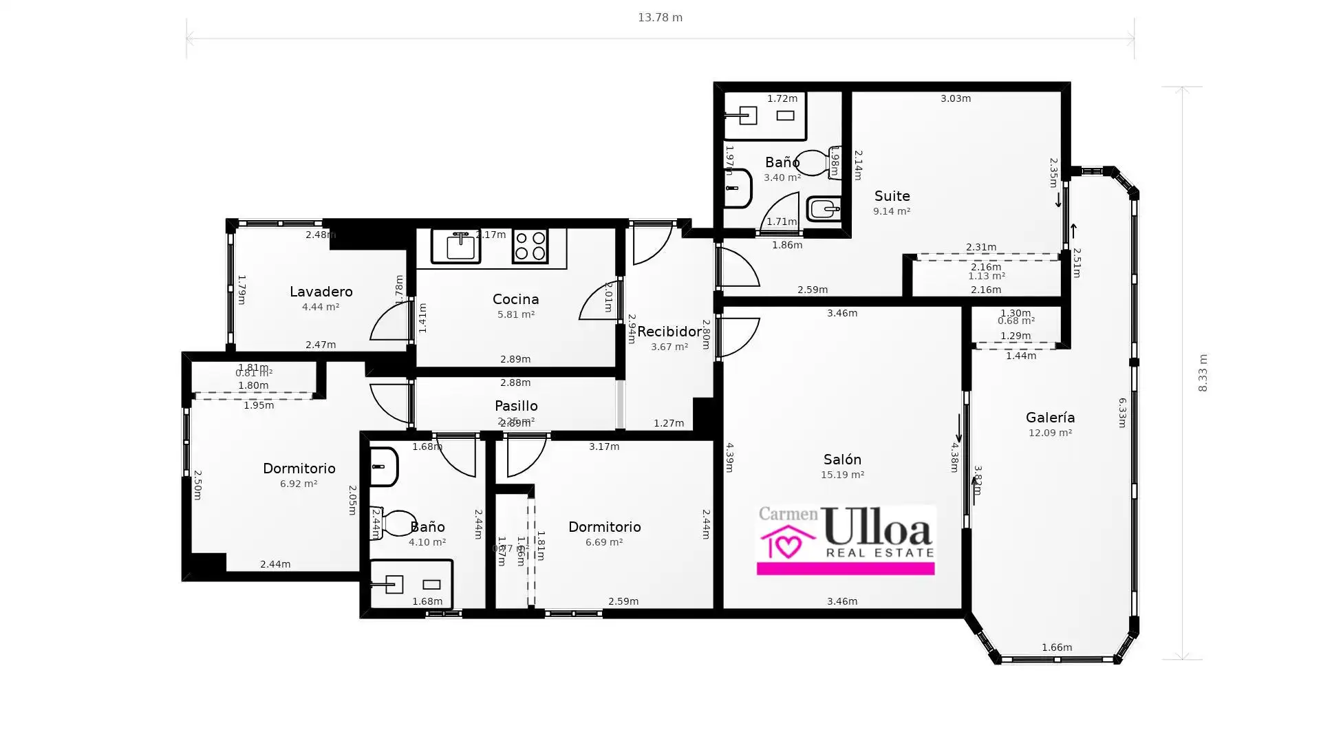 Apartamento en venta en Alicante / Alacant con Jardín privado y Piscina comunitaria