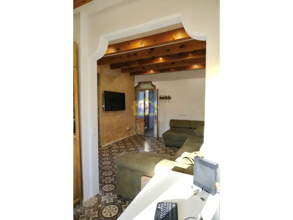 Sala d'estar de Casa adosada en venda en Maó - Mahón
