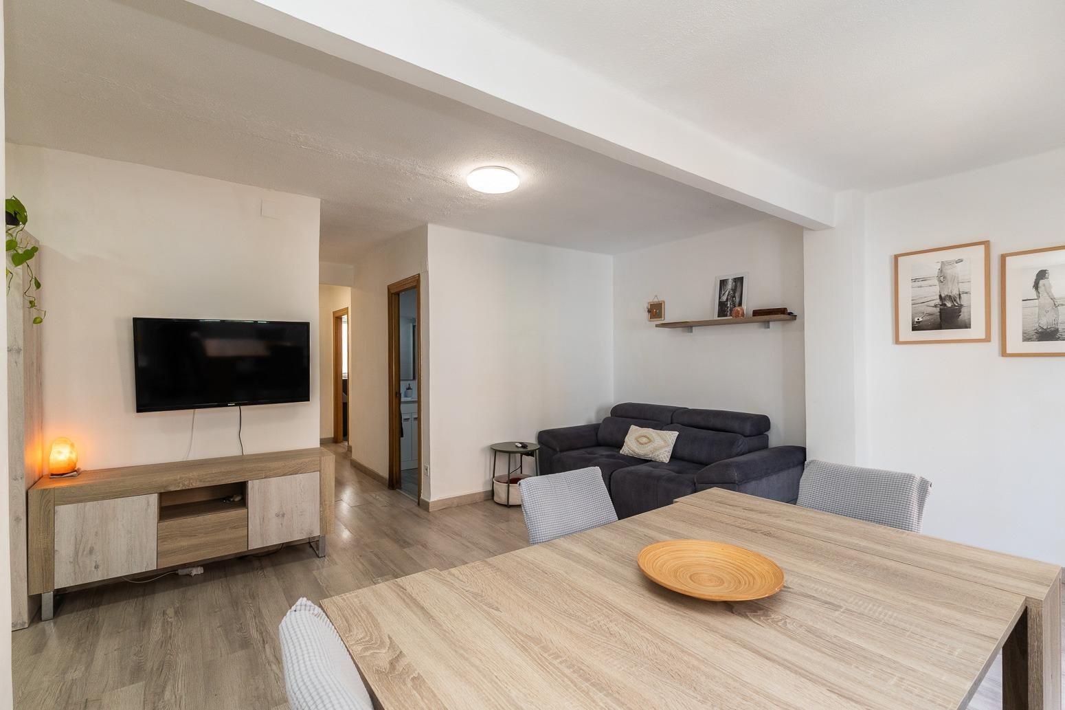Sala d'estar de Pis en venda en  Valencia Capital