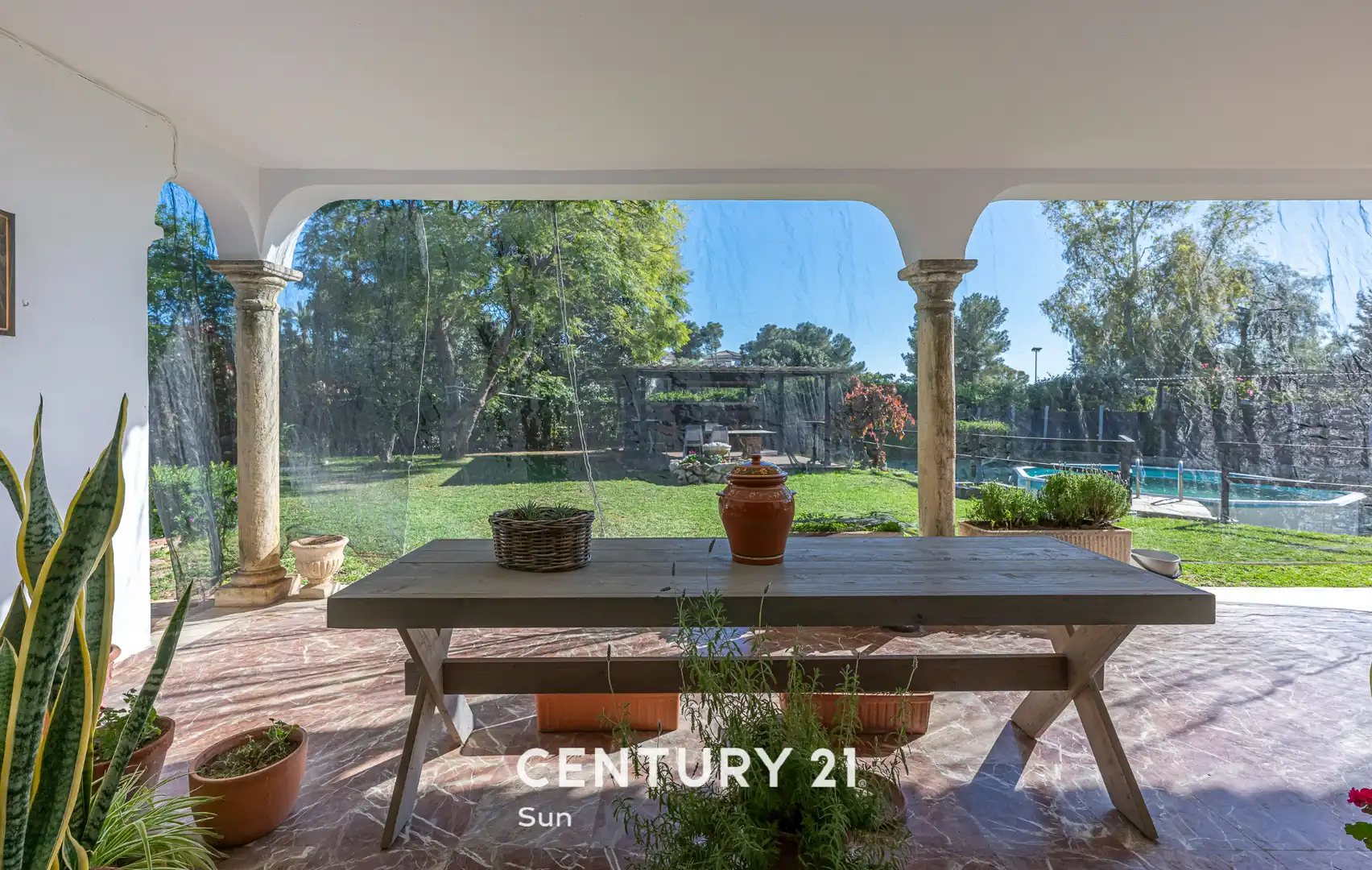 Garten von Country house zum Verkauf in Marbella mit Privatgarten und Balkon