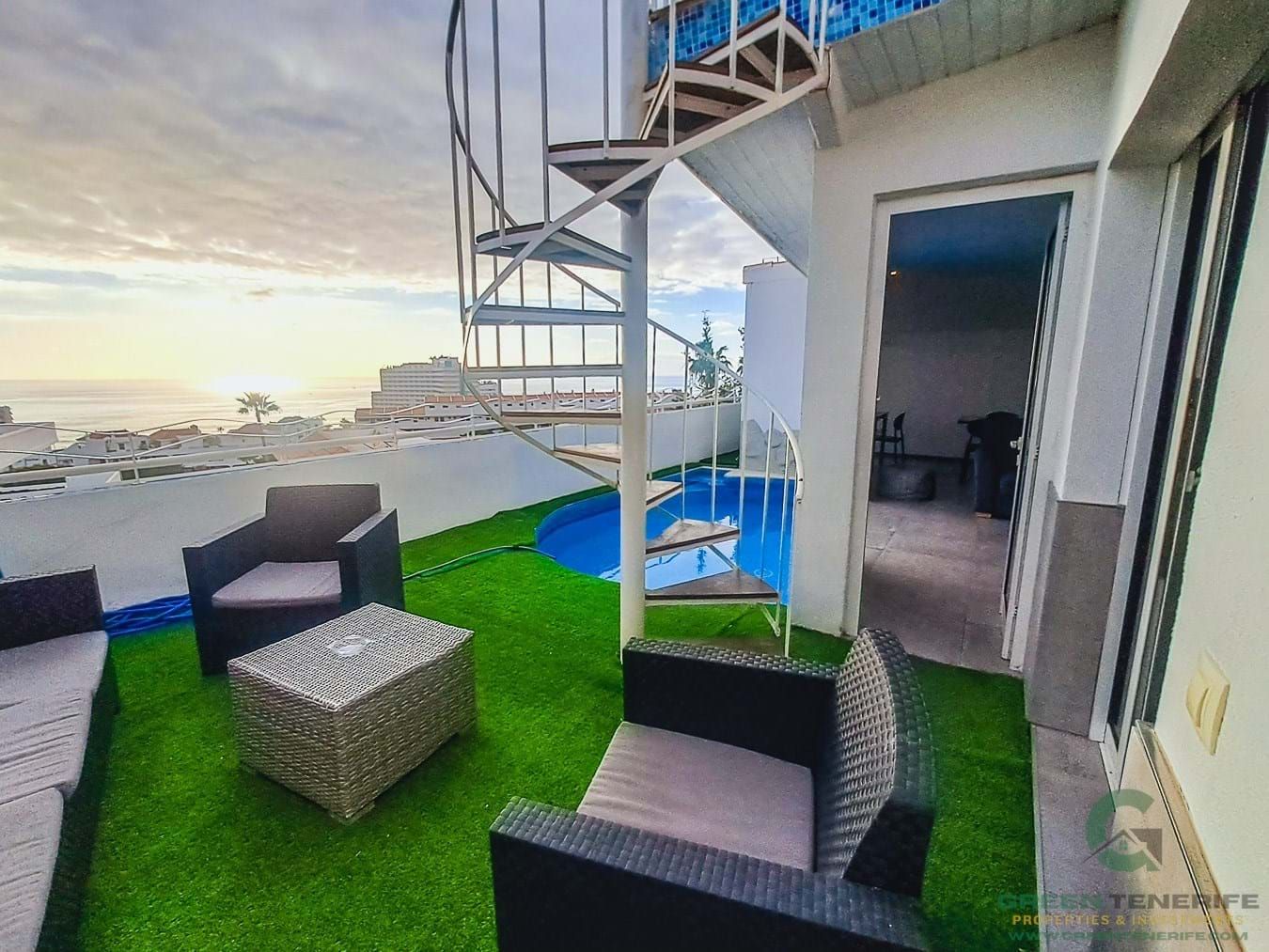 Terrassa de Casa o xalet en venda en Adeje amb Terrassa, Piscina i Moblat