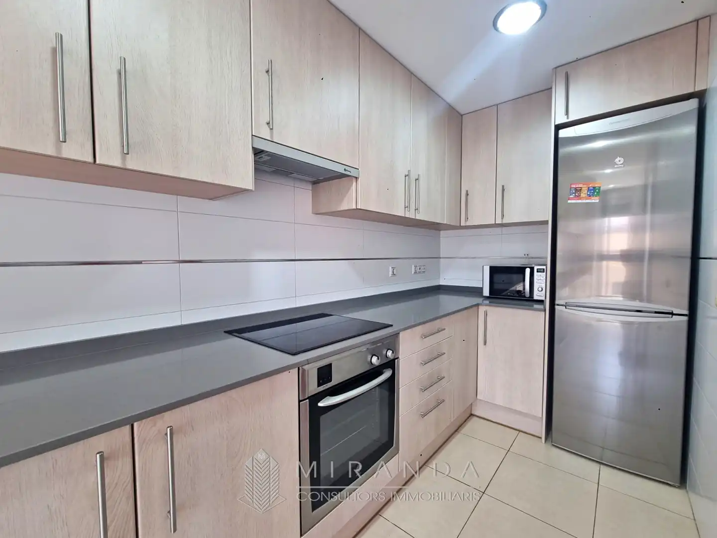 Kitchen of Flat for sale in Les Franqueses del Vallès  with Heating, Private garden and Terrace