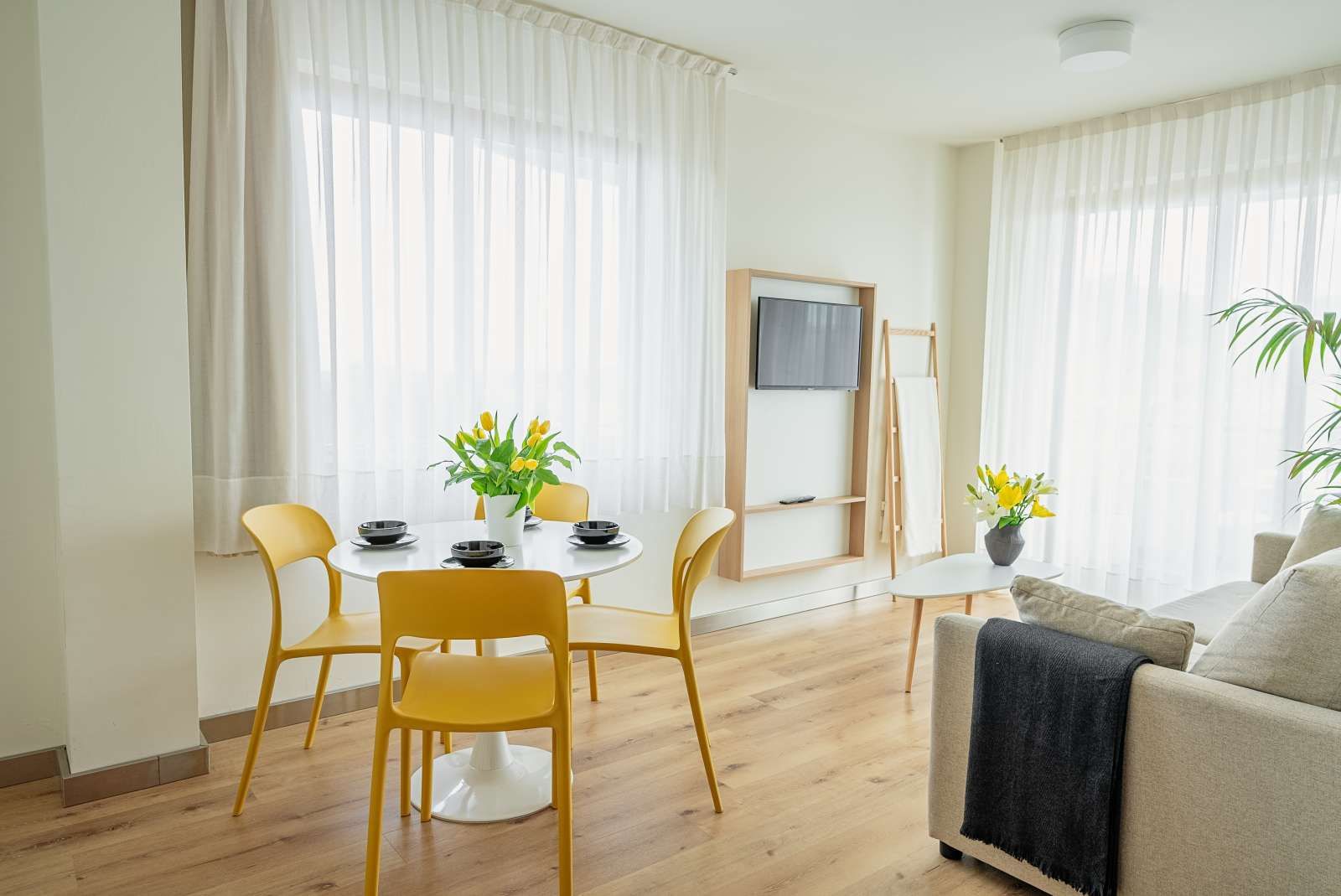Sala d'estar de Estudi per a compartir en Piélagos amb Aire condicionat, Calefacció i Terrassa