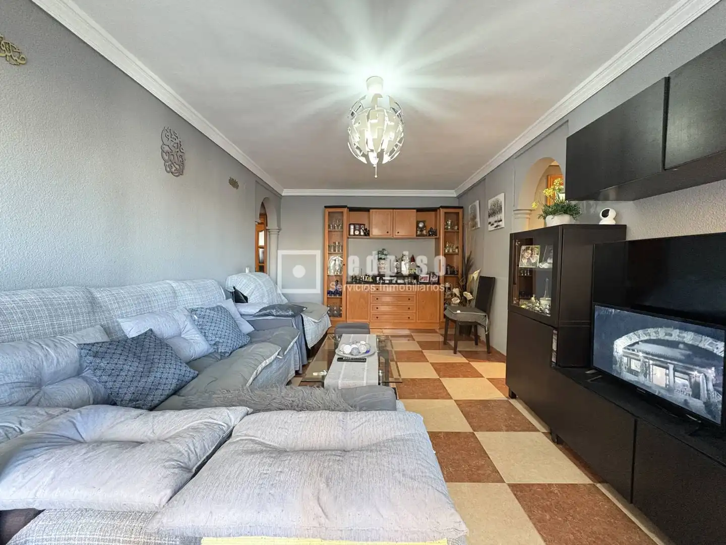 Sala d'estar de Pis en venda en Málaga
