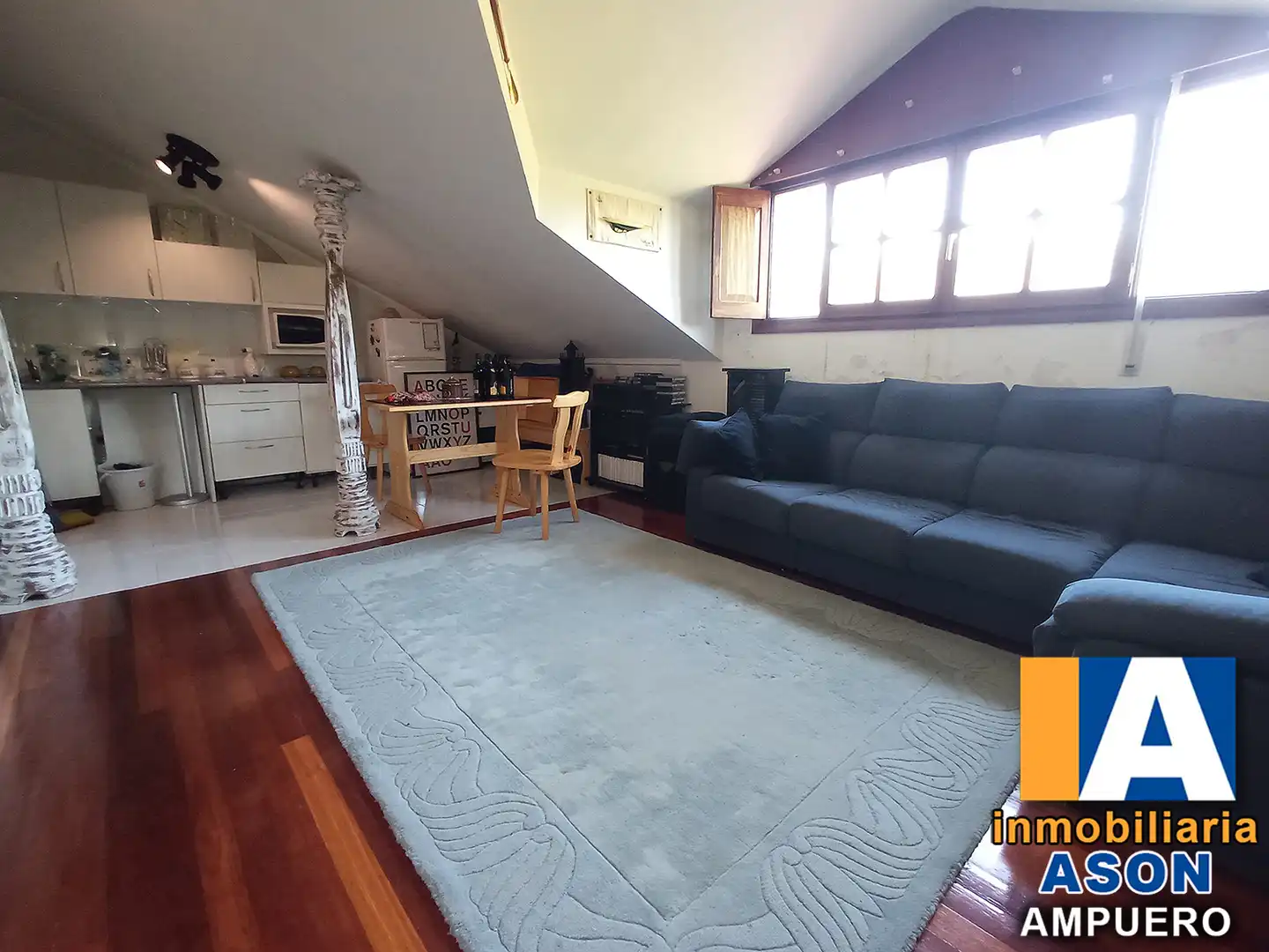 Sala de estar de Piso en venta en Rasines con Calefacción y Amueblado