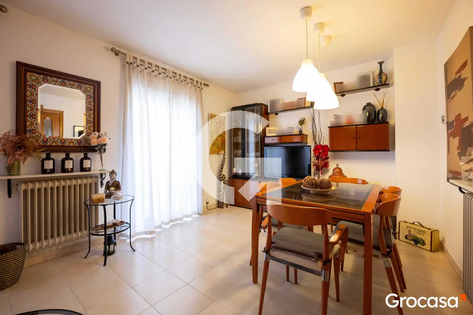 Sala de estar de Dúplex en venta en Granollers con Calefacción, Terraza y Amueblado