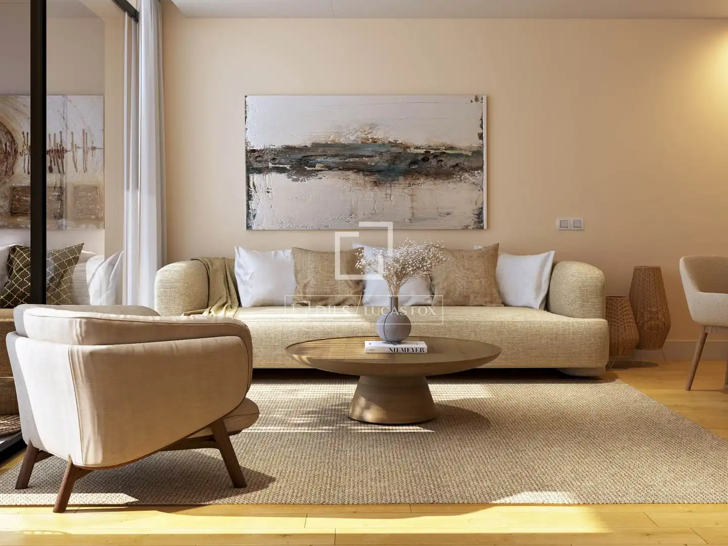 Sala de estar de Piso en venta en  Palma de Mallorca con Terraza y Balcón