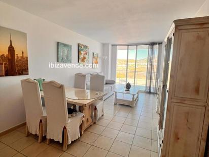 Dining room of Flat for sale in Eivissa  with Air Conditioner, Swimming Pool and Balcony