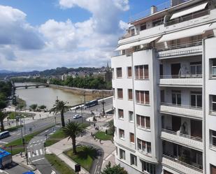 Exterior view of Flat to rent in Donostia - San Sebastián   with Heating, Parquet flooring and Furnished