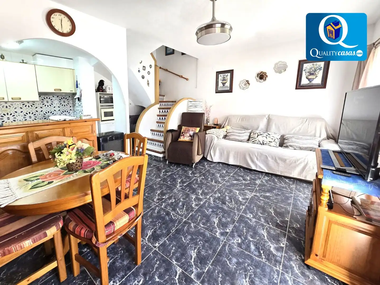 Sala de estar de Casa o chalet en venta en El Campello con Aire acondicionado, Terraza y Balcón