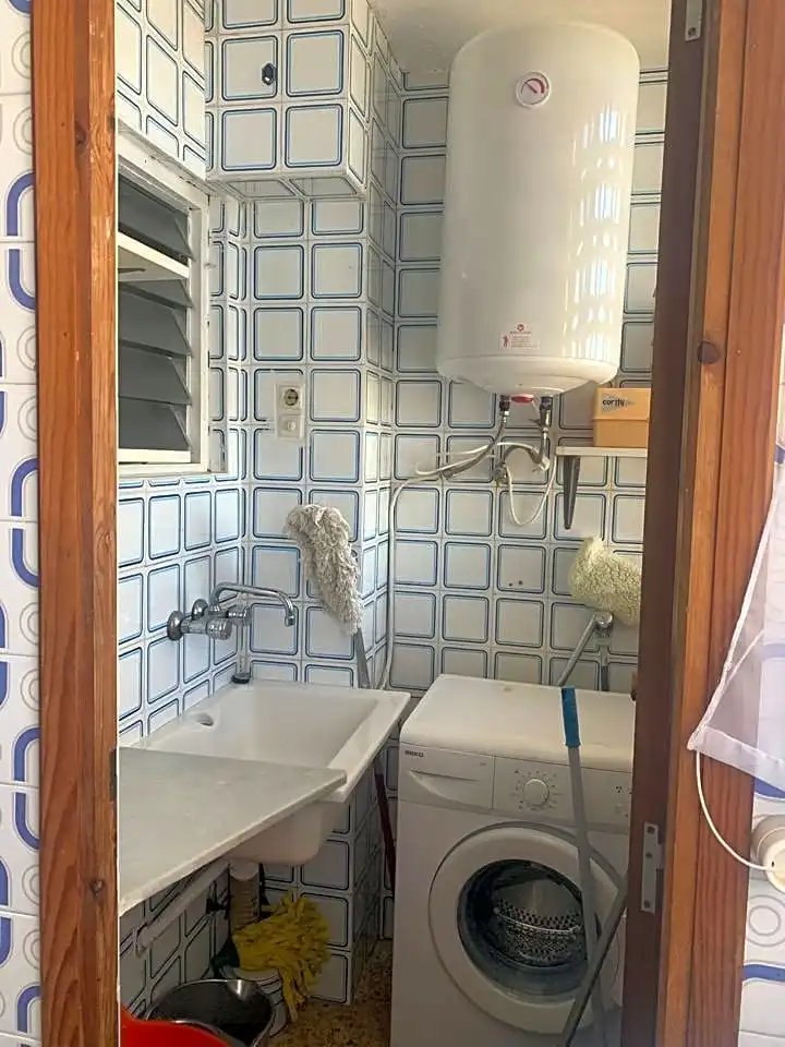 Bany de Apartament de lloguer en Benicasim / Benicàssim amb Aire condicionat, Terrassa i Moblat