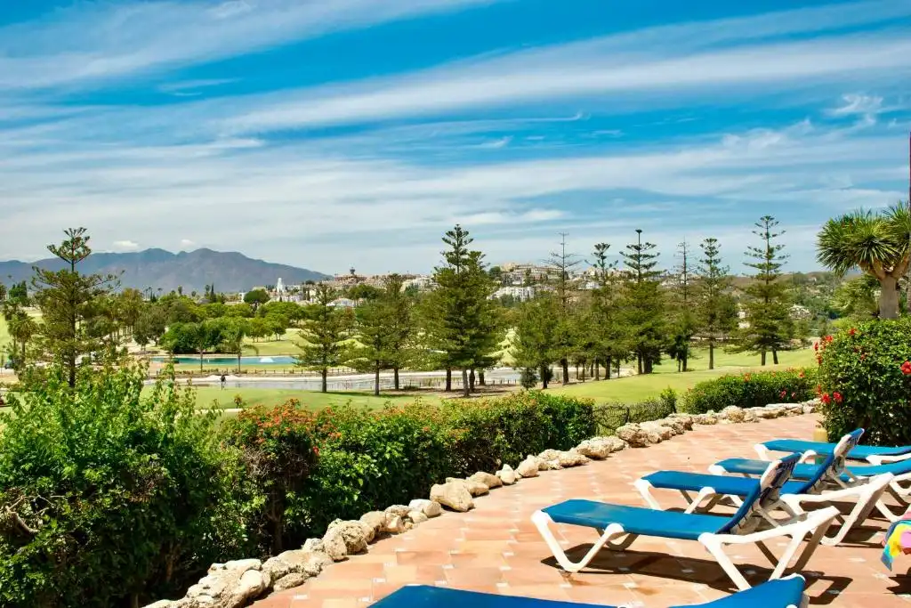 Terraza de Apartamento en venta en Mijas con Aire acondicionado, Terraza y Internet