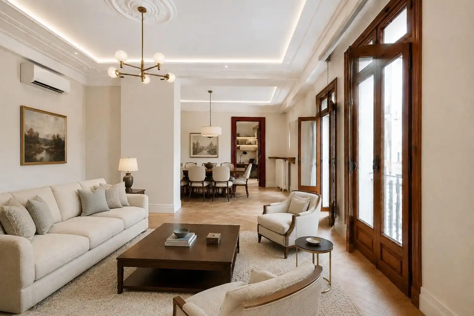 Piso con terraza en venta en CORTS CATALANES