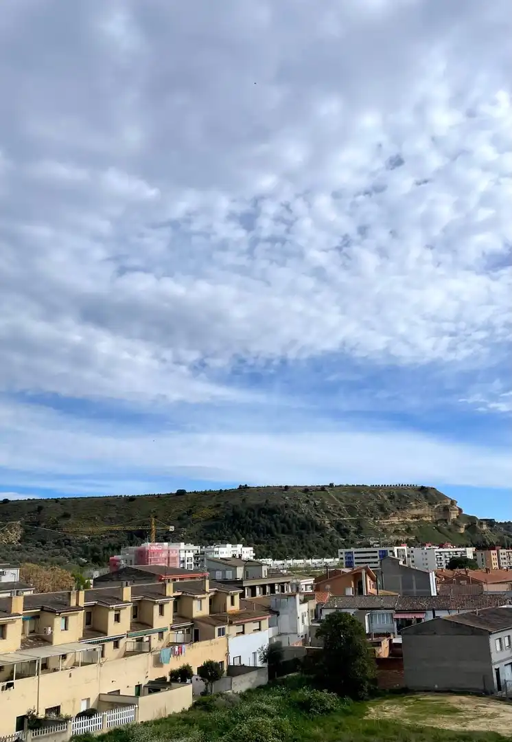 Vista exterior de Piso en venta en Monzón con Aire acondicionado, Calefacción y Amueblado