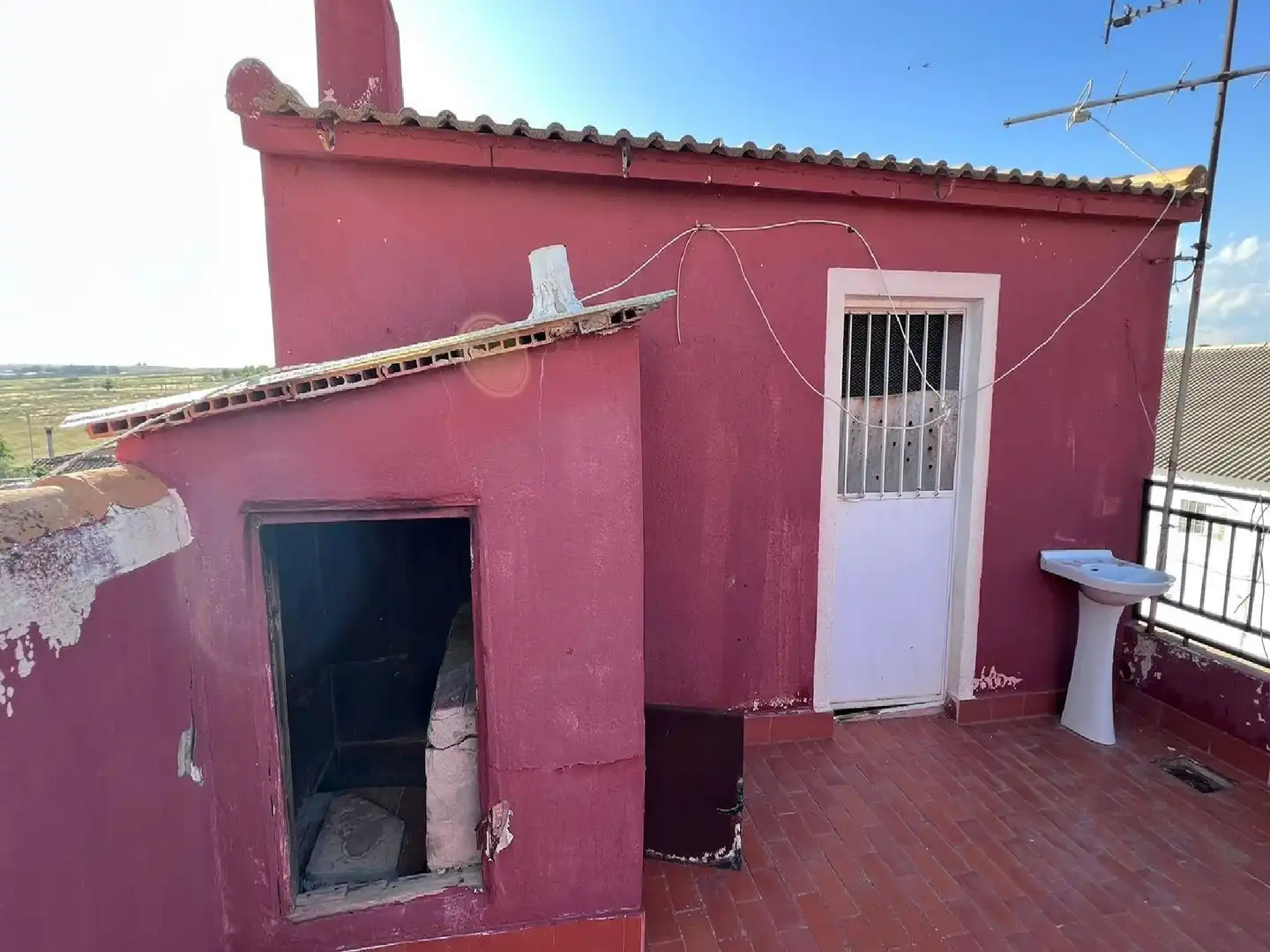 Vista exterior de Casa o chalet en venta en Barrax