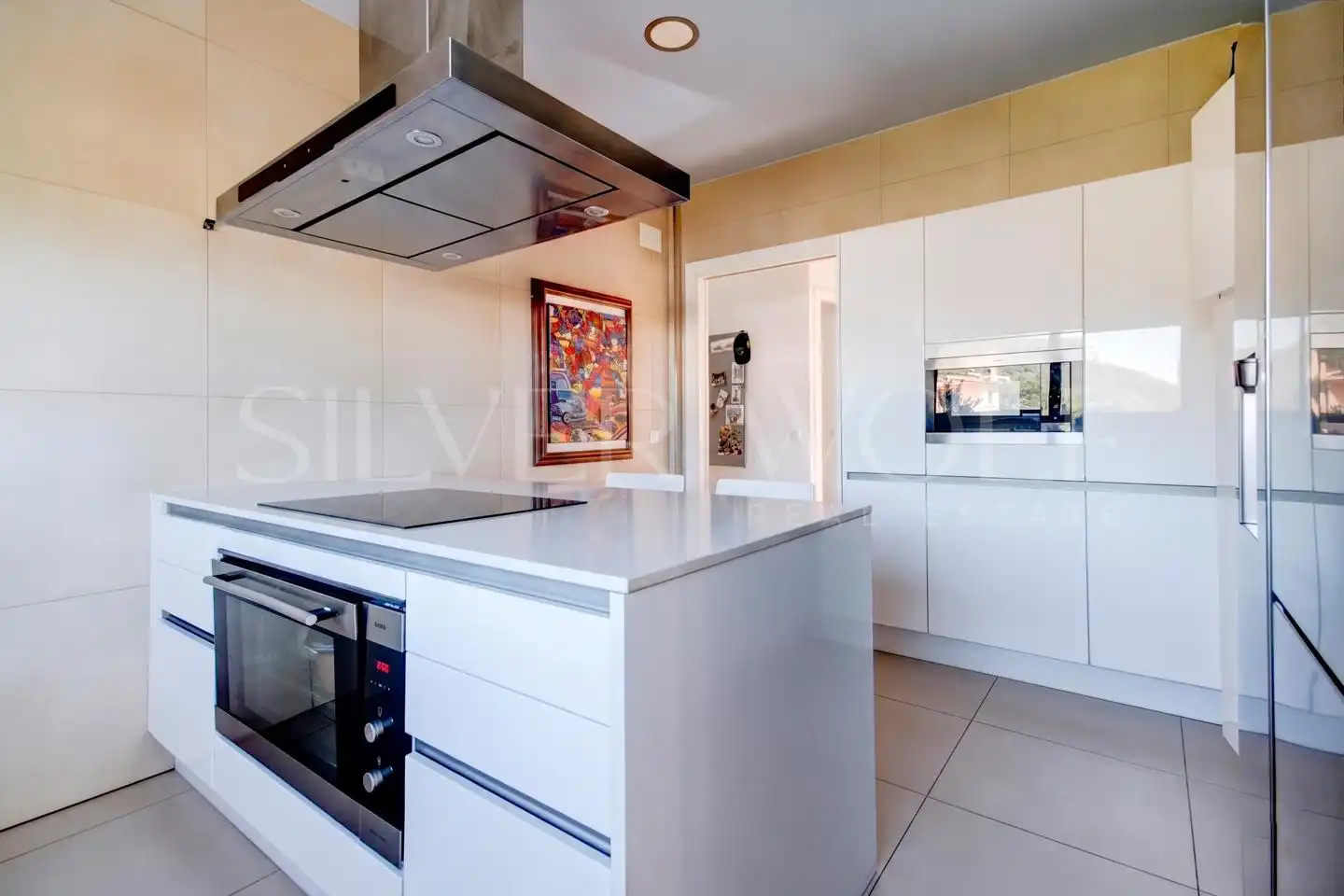 Kitchen of Houses for sale in Sant Pere de Ribes  with Air Conditioner, Private garden and Storage room