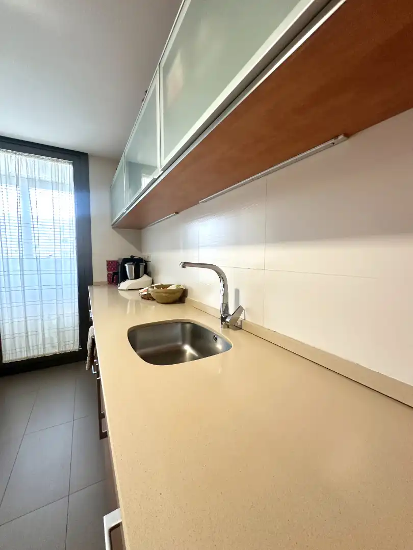 Kitchen of Flat for sale in Madrid  with Air Conditioner, Heating and Storage room