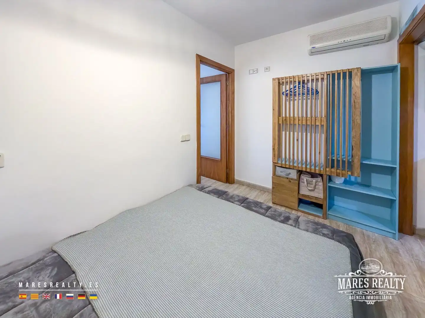 Bedroom of Flat for sale in Lloret de Mar  with Air Conditioner and Heating
