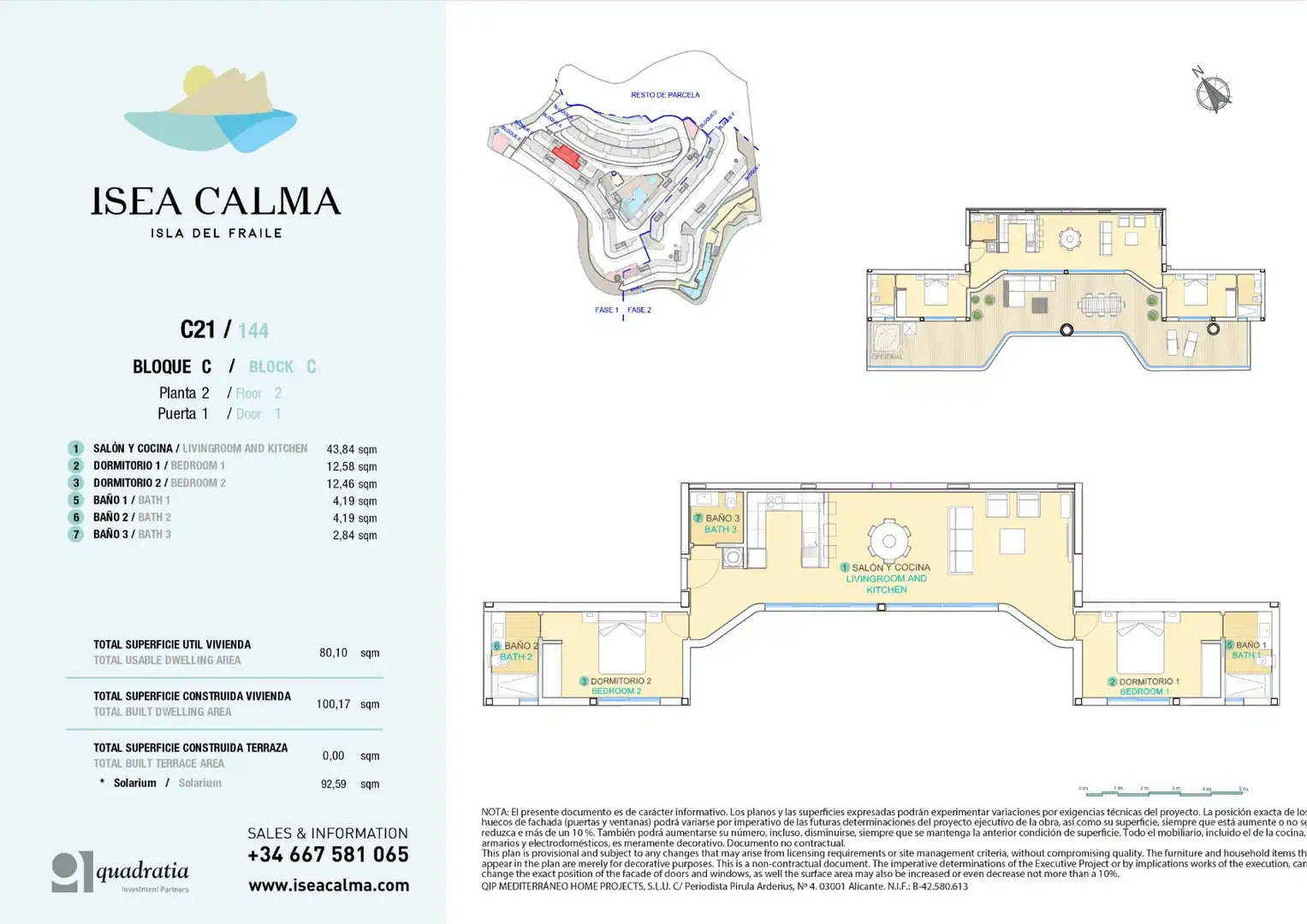 Apartment with terrace for sale in Isla del Fraile, imagen 2