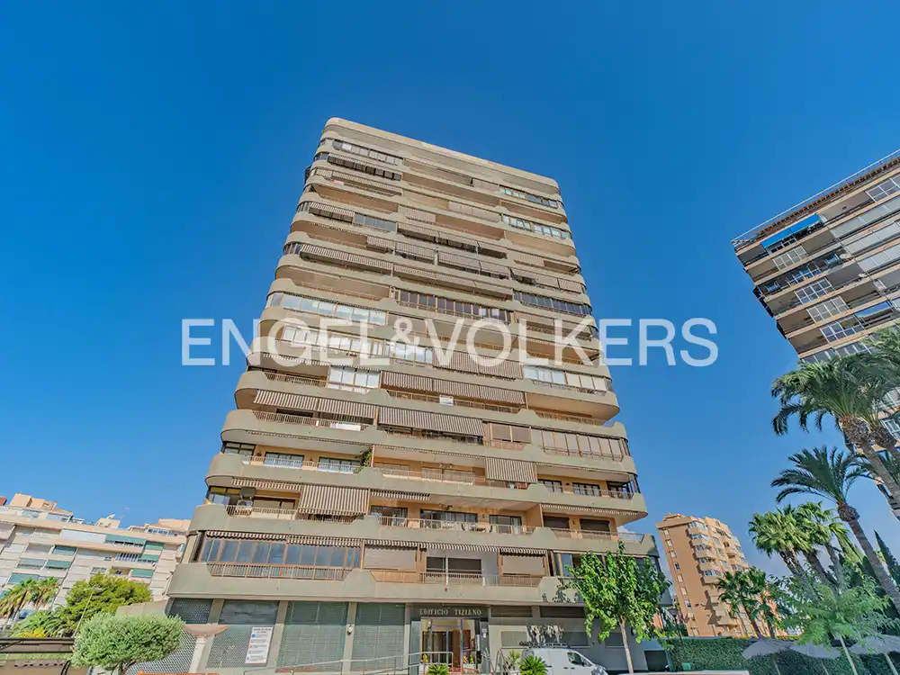 Exterior view of Flat for sale in Alicante / Alacant  with Heating, Terrace and Community pool