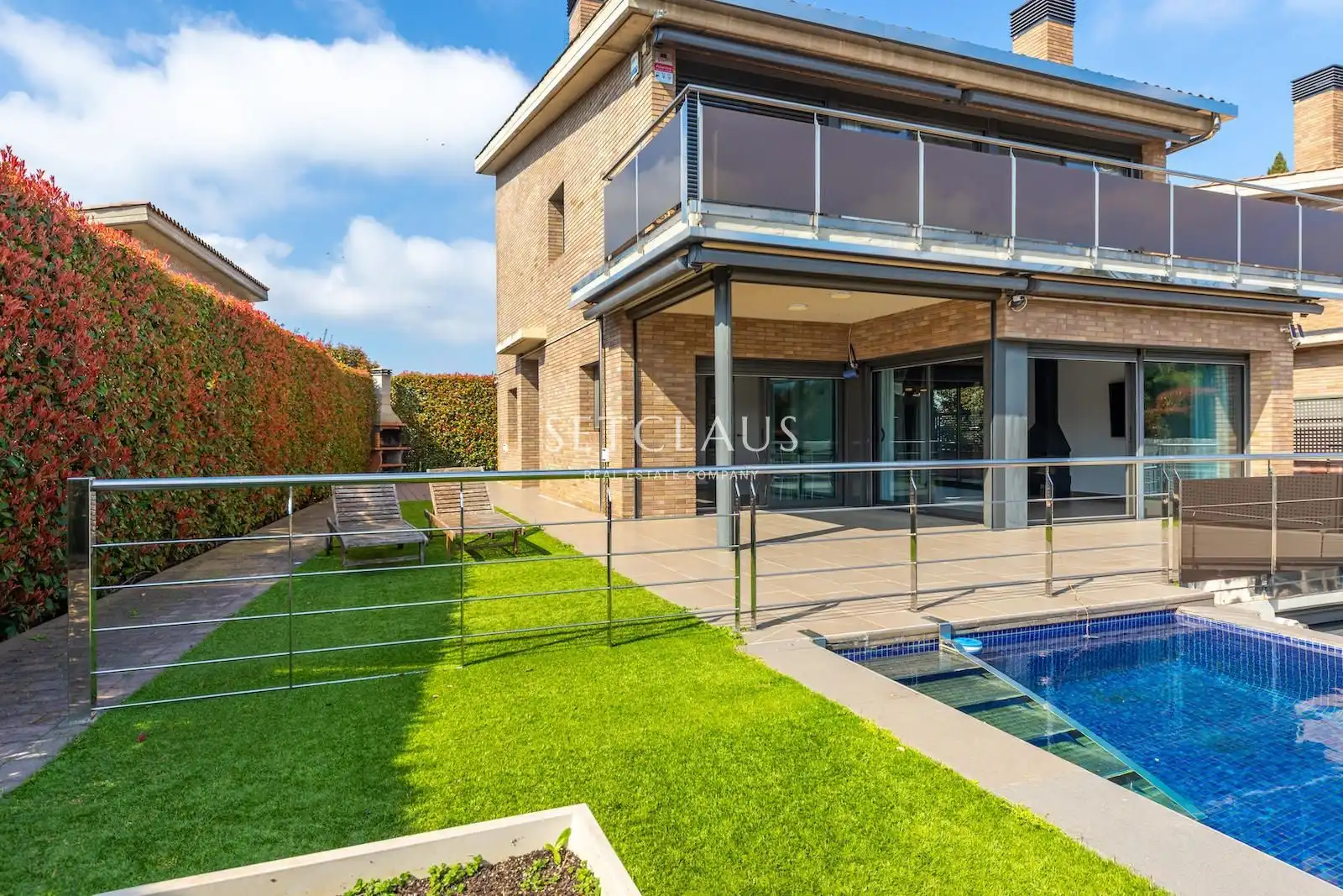 Detached house with terrace for sale in Vallromanes, imagen 3