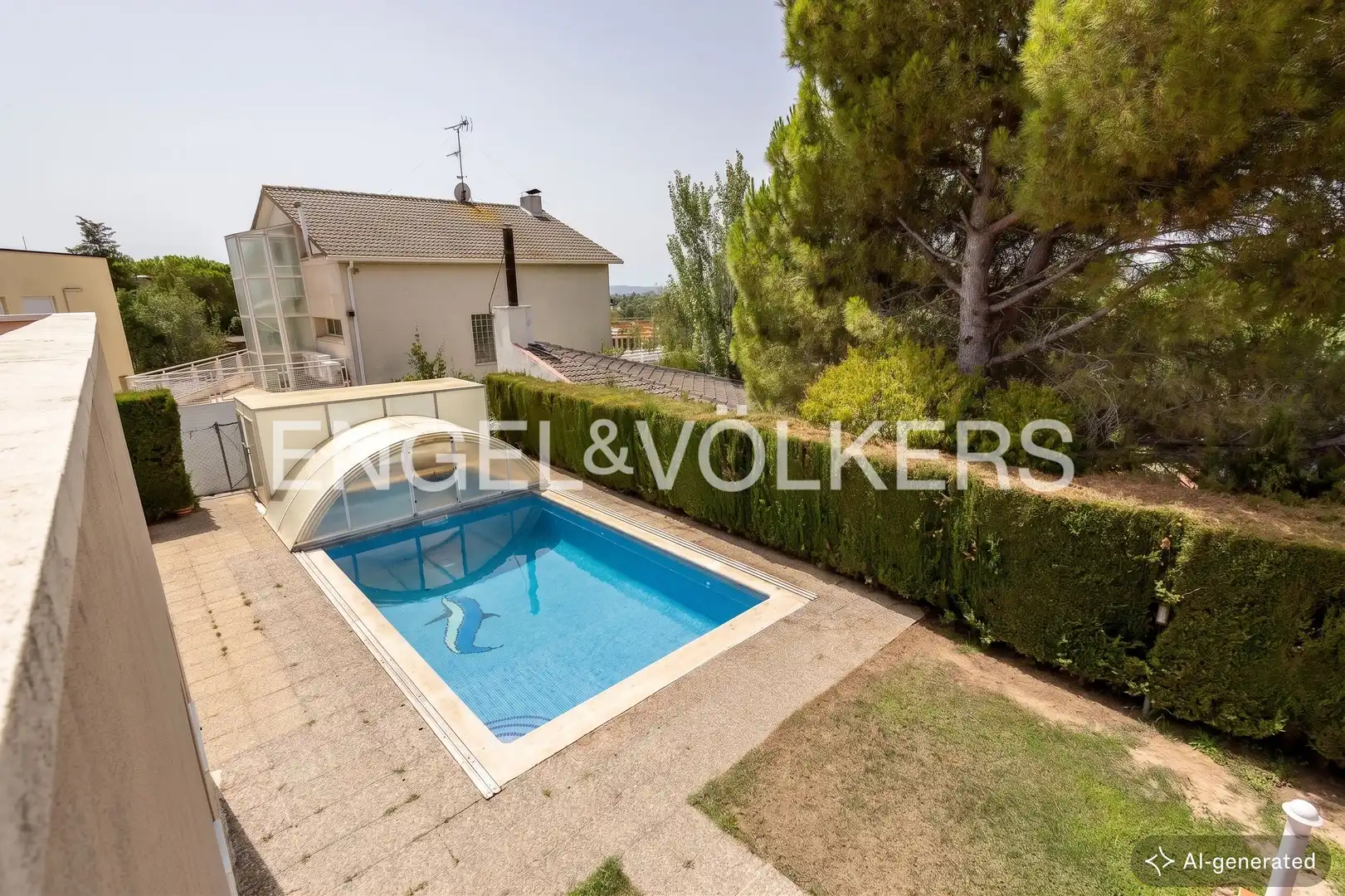 Piscina de Casa o xalet en venda en Pacs del Penedès amb Calefacció, Jardí privat i Terrassa