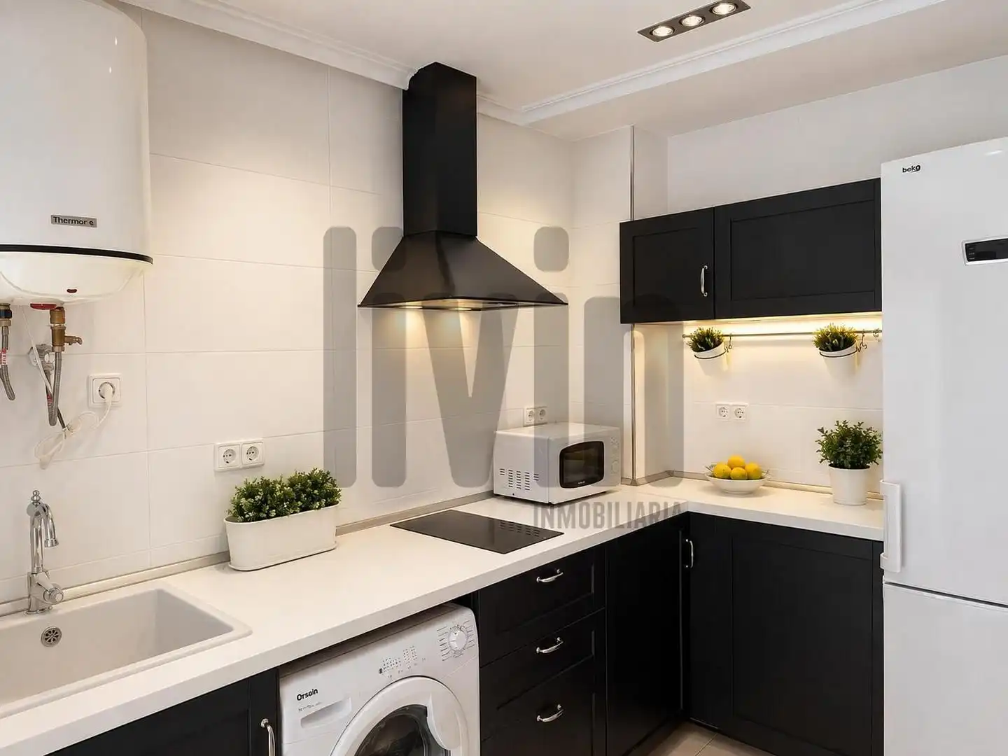 Küche von Wohnung zur Miete in Jaén mit Klimaanlage, Terrasse und Möbliert