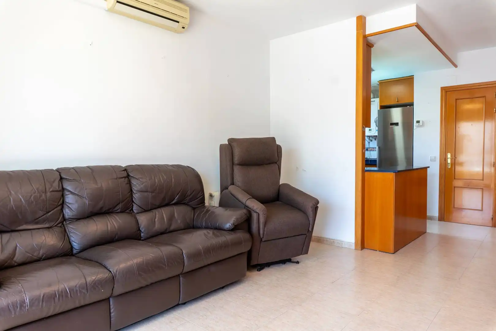 Sala de estar de Piso en venta en Cubelles con Aire acondicionado, Calefacción y Terraza
