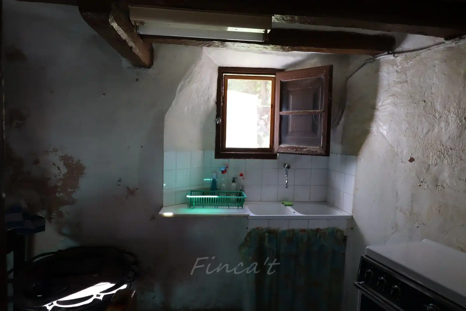 Cocina de Finca rústica en venta en Saldes