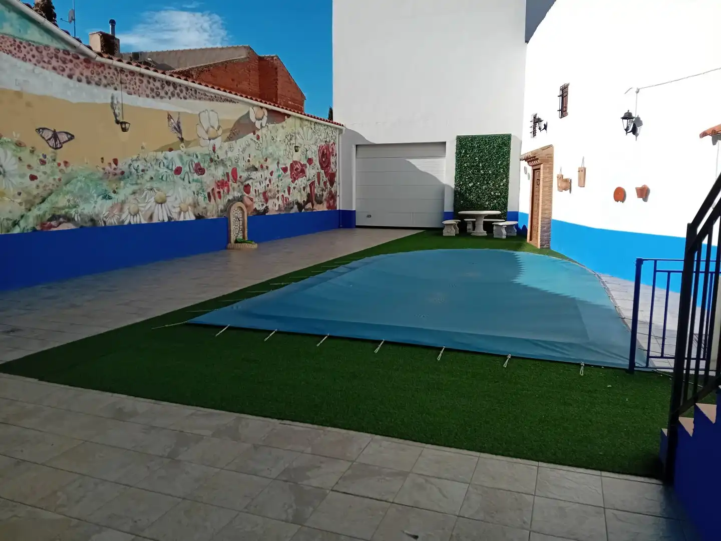 Piscina de Casa o xalet en venda en Almagro amb Aire condicionat, Calefacció i Terrassa