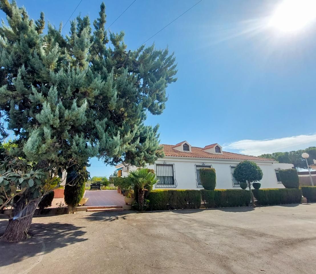 Vista exterior de Casa o xalet en venda en Elche / Elx amb Aire condicionat, Calefacció i Piscina