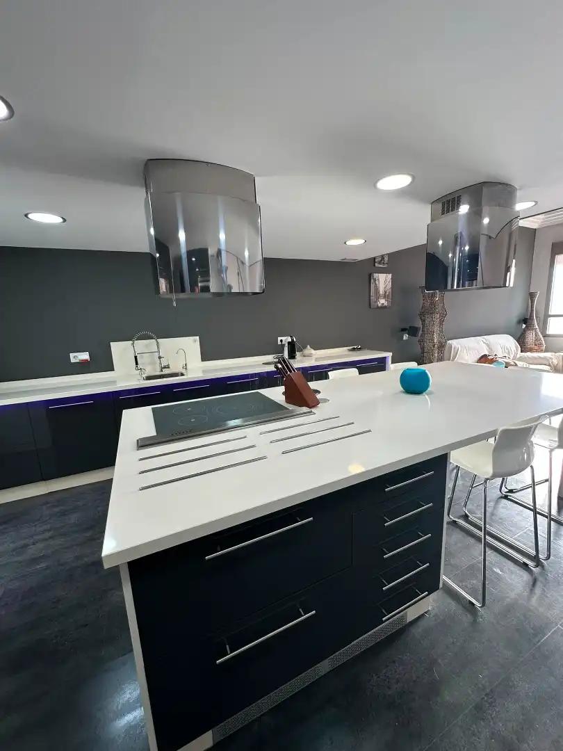 Cocina de Casa adosada en venta en Cartagena con Aire acondicionado, Calefacción y Amueblado