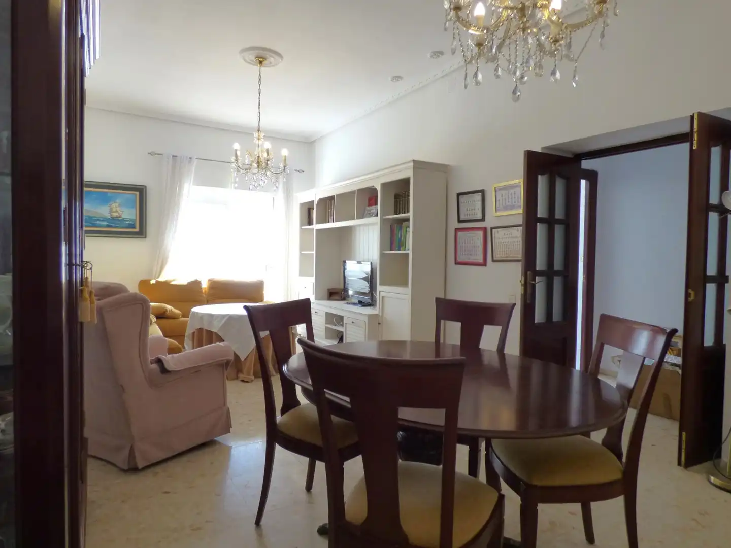 Living room of Flat for sale in Cádiz  with Terrace and Balcony