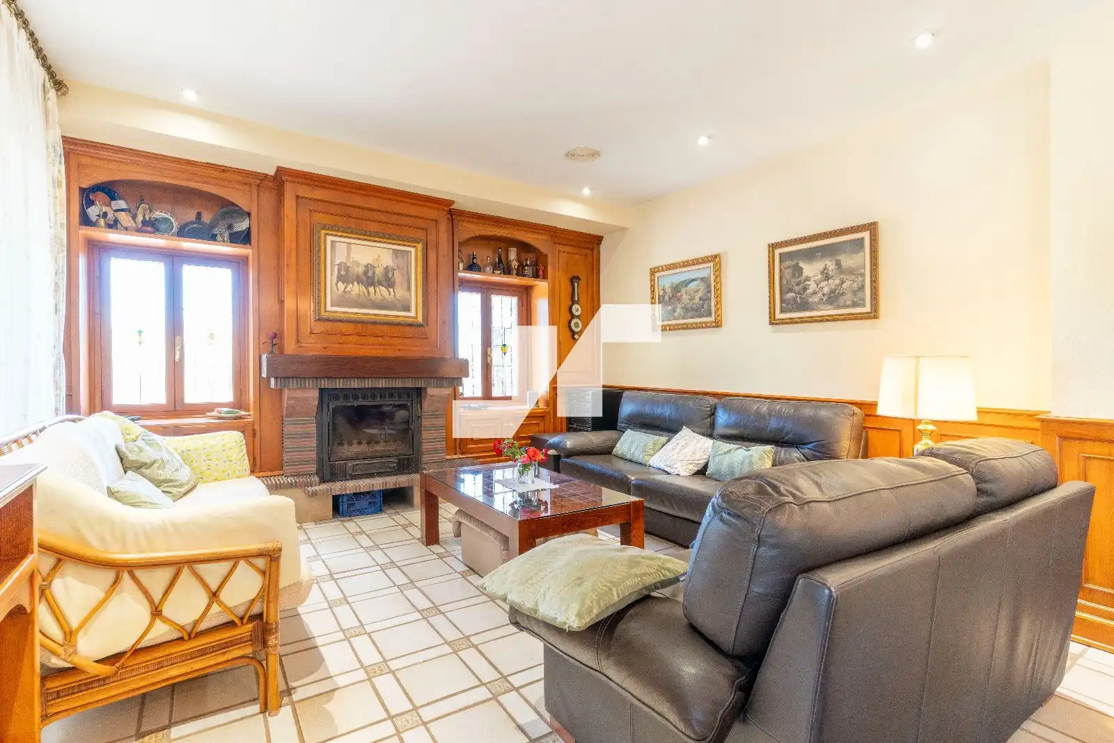 Sala de estar de Casa o chalet en venta en Vila-real con Aire acondicionado, Calefacción y Terraza