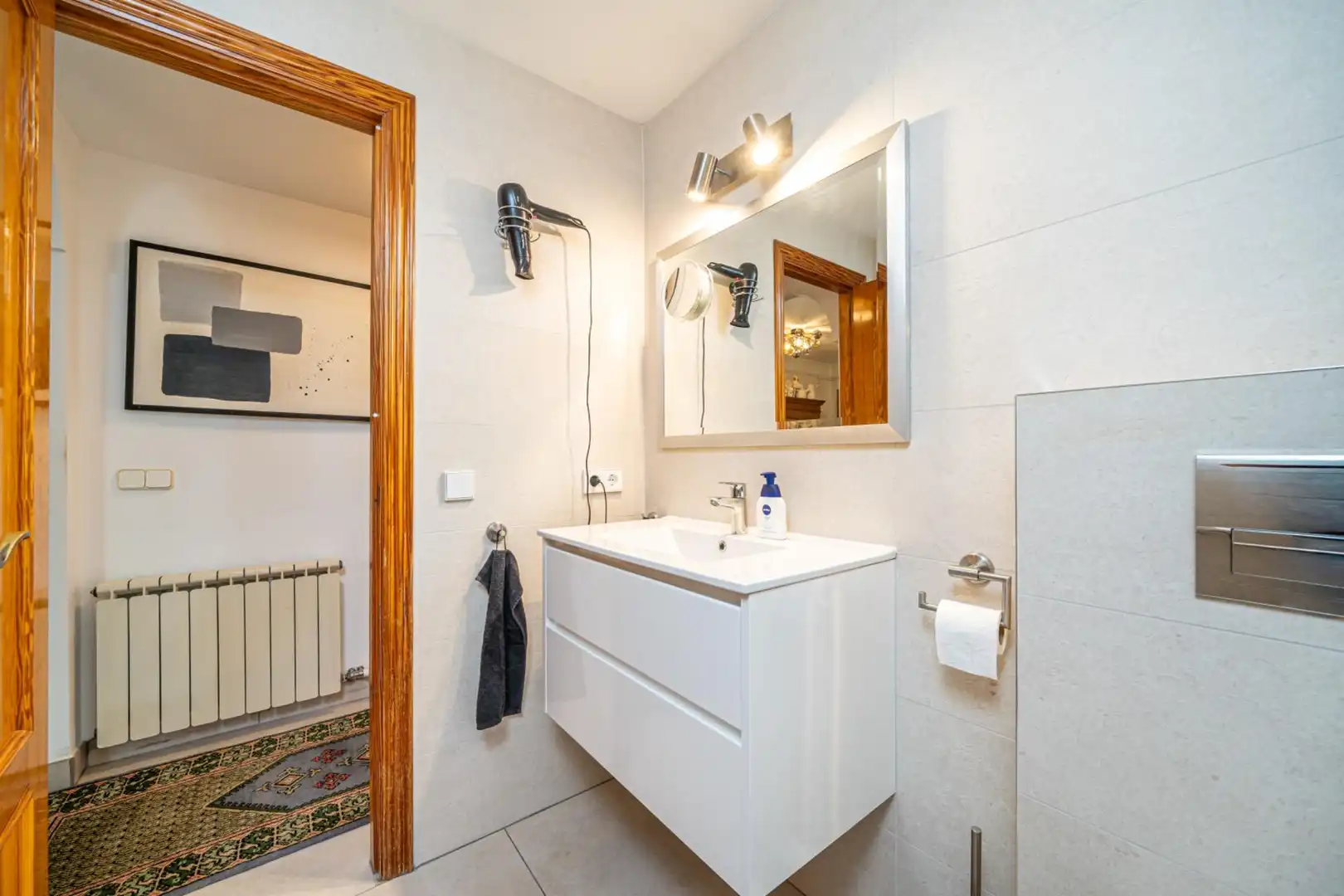 Baño de Planta baja en venta en Sant Llorenç des Cardassar con Aire acondicionado, Calefacción y Jardín privado