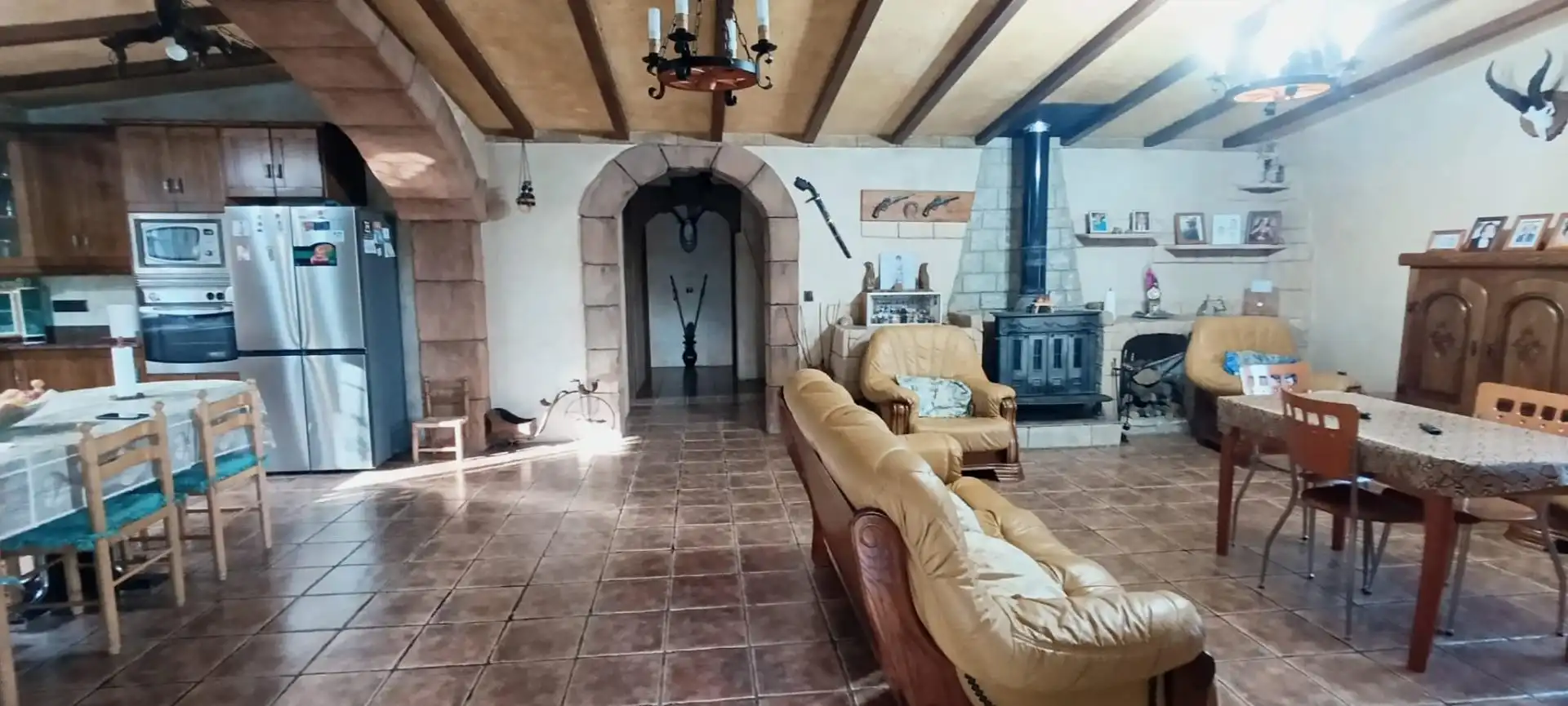 Haus oder Chalet zum Verkauf in Hondón de las Nieves / El Fondó de les Neus mit Privatgarten, Terrasse und Abstellraum