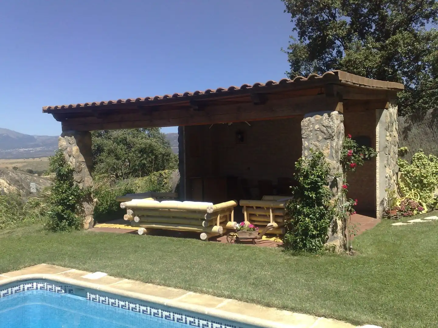 Jardí de Casa o xalet en venda en Venturada amb Aire condicionat, Calefacció i Jardí privat