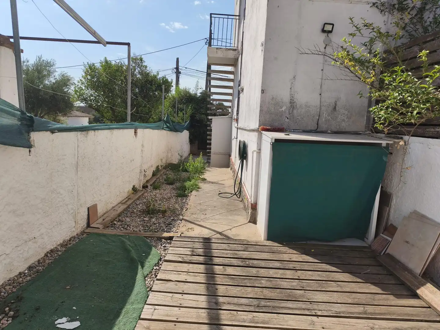 Garten von Wohnung zur Miete in Viladecans mit Klimaanlage, Heizung und Privatgarten