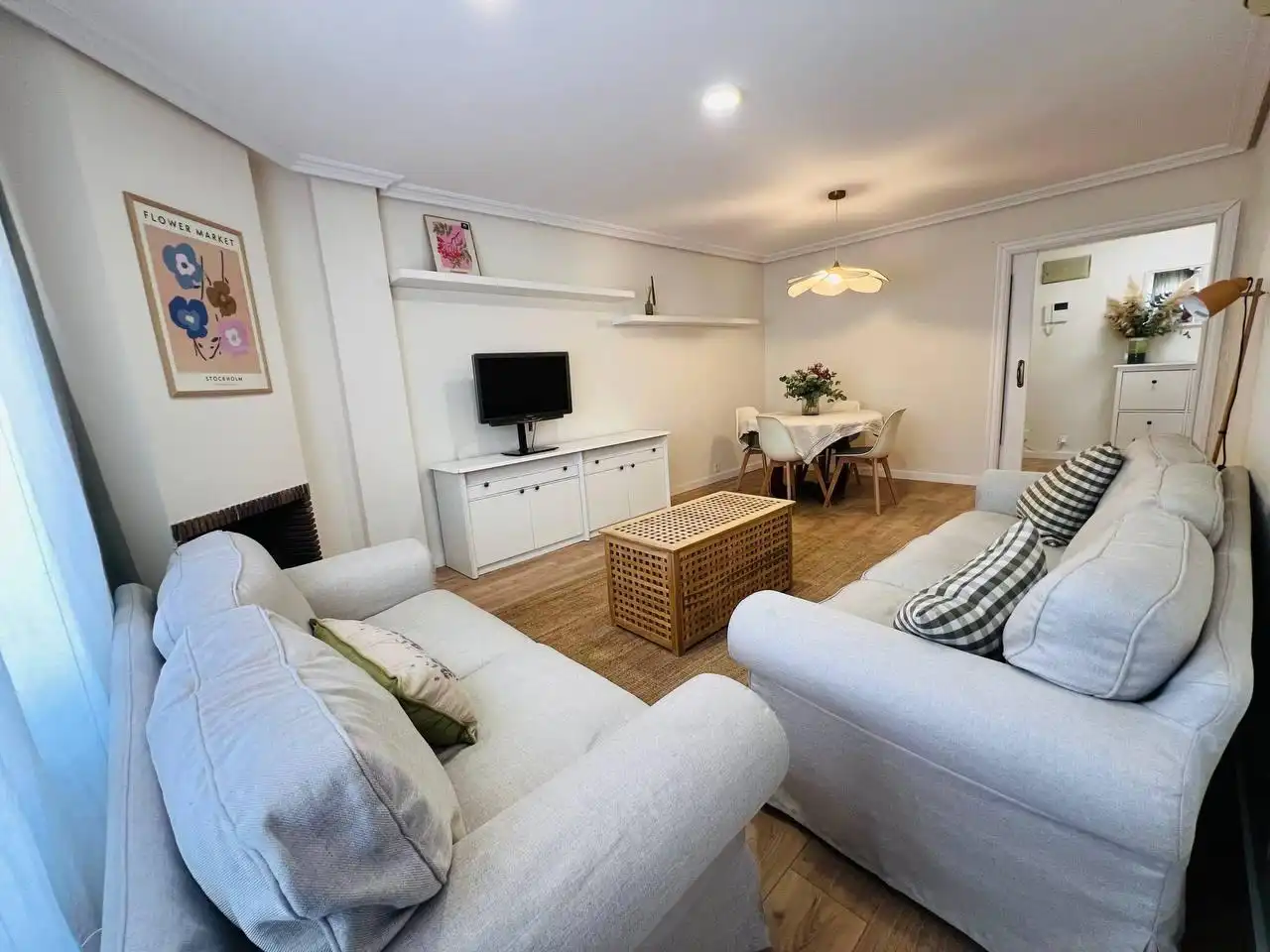 Sala de estar de Piso en venta en Alicante / Alacant con Aire acondicionado, Calefacción y Terraza