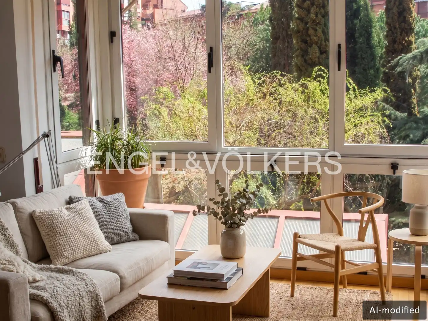 Vista exterior de Piso en venta en Madrid con Aire acondicionado, Calefacción y Jardín privado