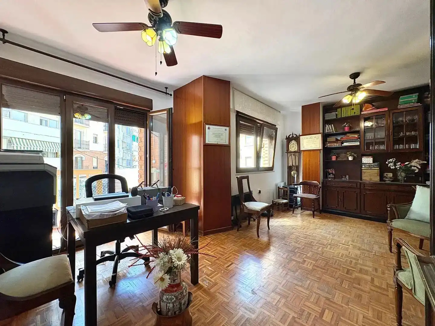 Sala de estar de Piso en venta en  Huelva Capital con Aire acondicionado y Balcón