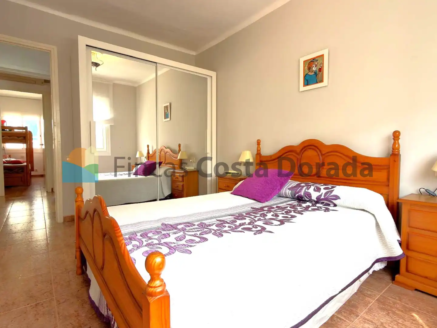 Vista exterior de Piso en venta en Cunit con Aire acondicionado, Terraza y Amueblado