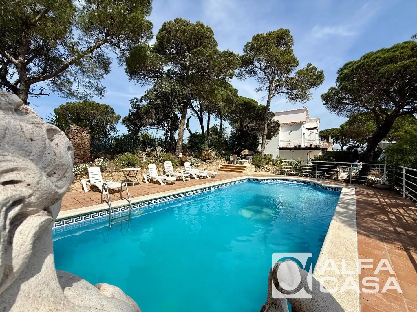 Piscina de Casa o xalet en venda en Blanes amb Calefacció, Terrassa i Traster