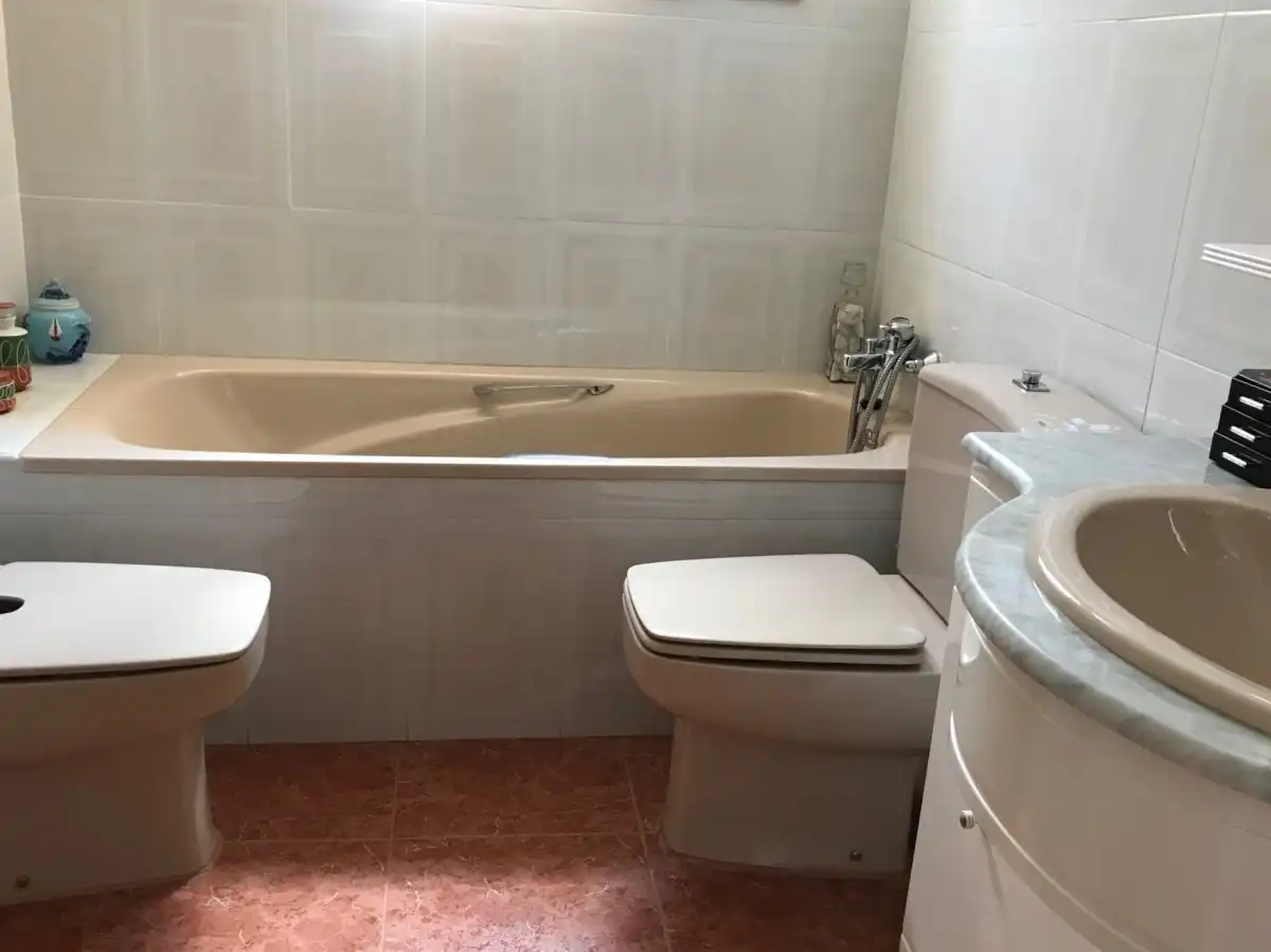 Bathroom of Houses for sale in Calafell  with Heating, Private garden and Storage room