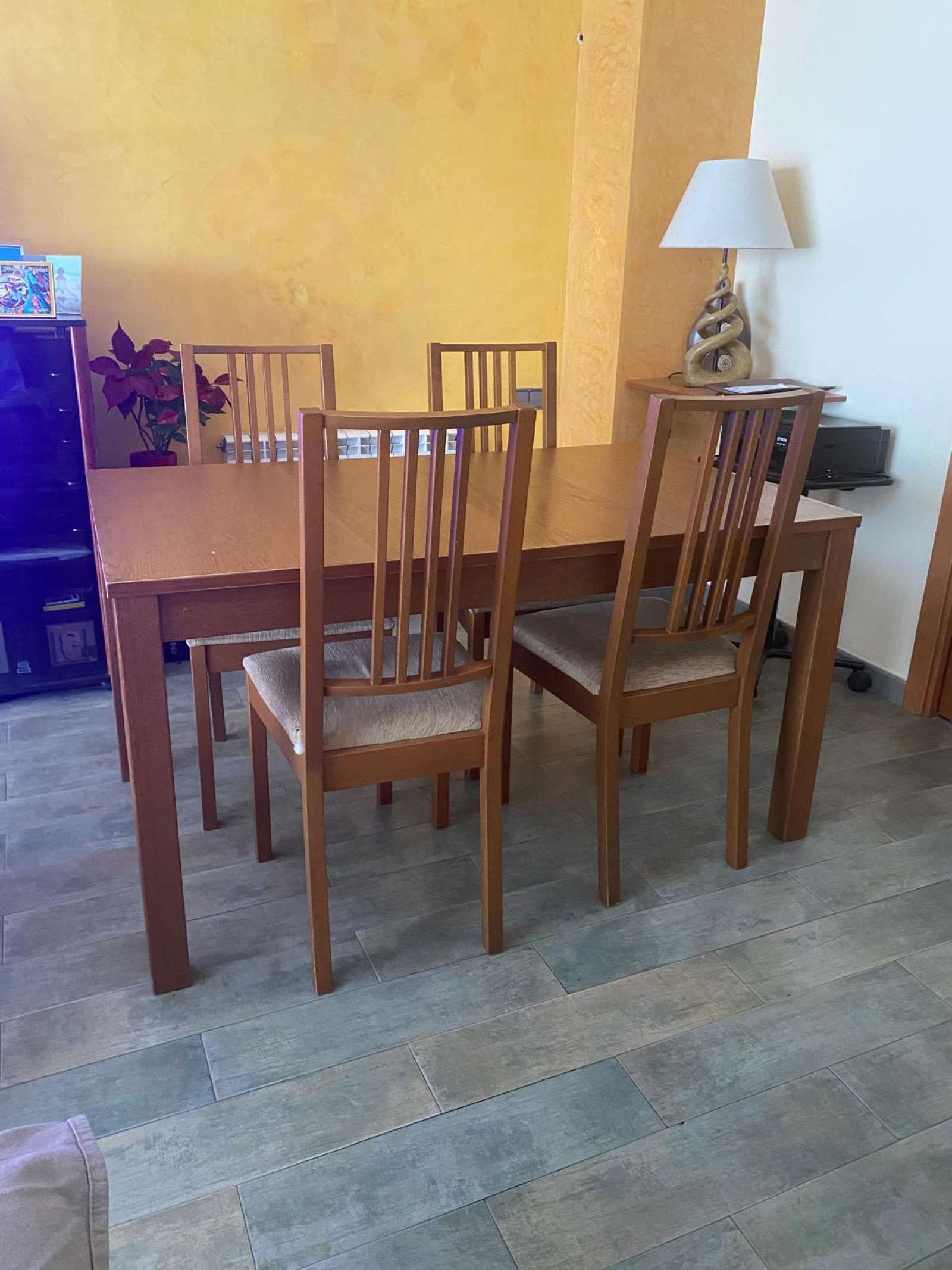 Menjador de Pis per a compartir en Terrassa amb Aire condicionat, Terrassa i Moblat