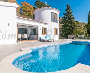Vista exterior de Casa o xalet en venda en Cómpeta amb Aire condicionat, Calefacció i Terrassa