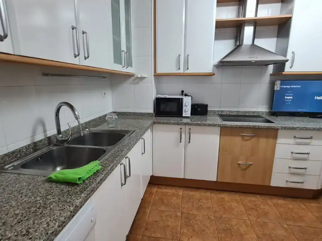 Cocina de Piso para compartir en Almería con Aire acondicionado, Trastero y Amueblado